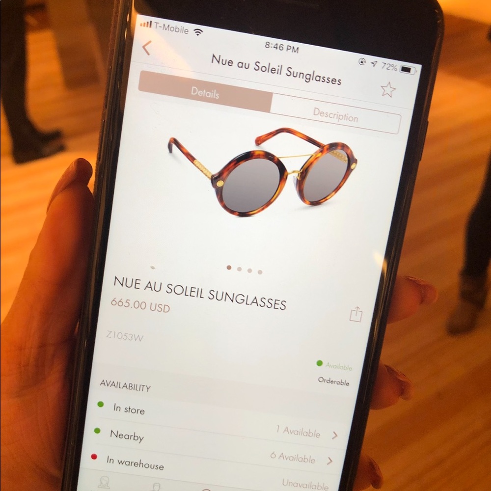 ISO Nue au Soleil Louis Vuitton Sunglasses